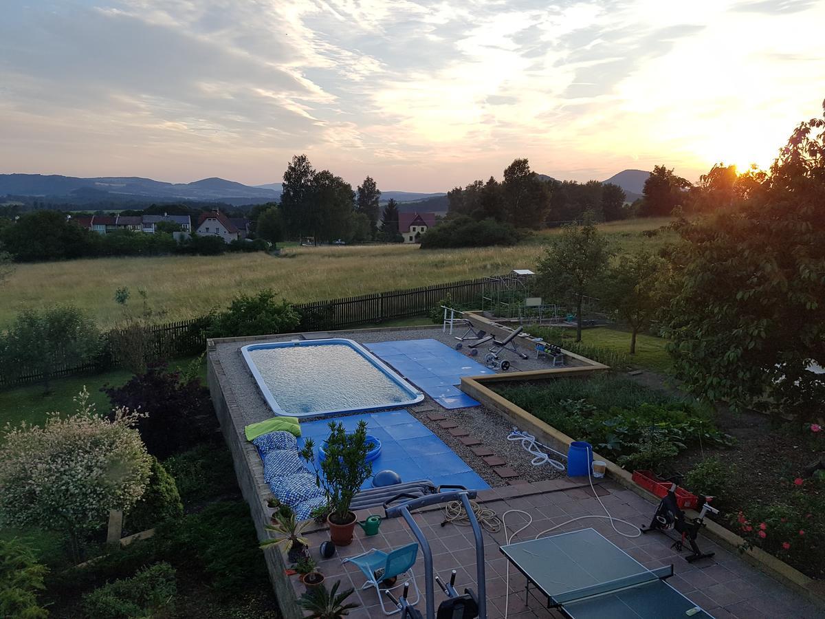 Vila Na Skalce Česká Kamenice Esterno foto