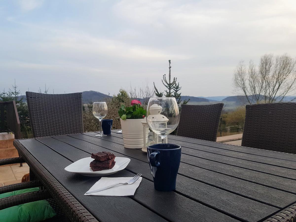 Vila Na Skalce Česká Kamenice Esterno foto